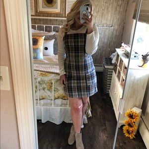 Plaid American Eagle dress